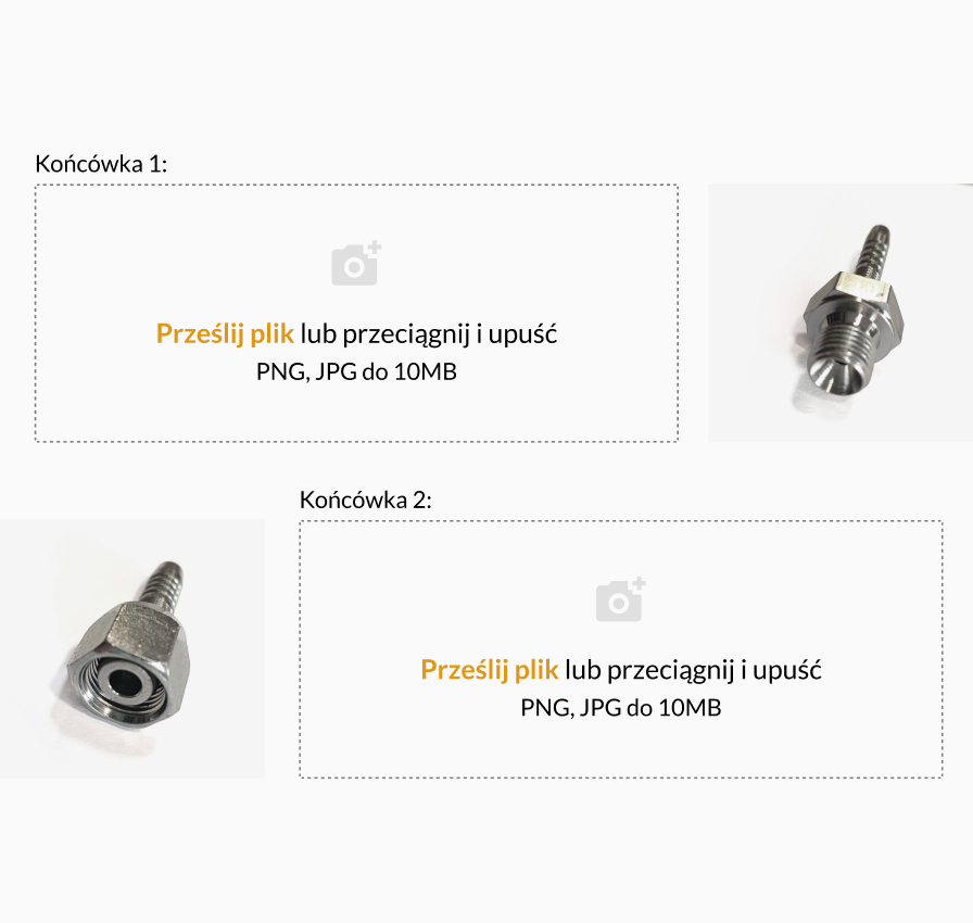 Konfigurator przewodów - strona internetowa